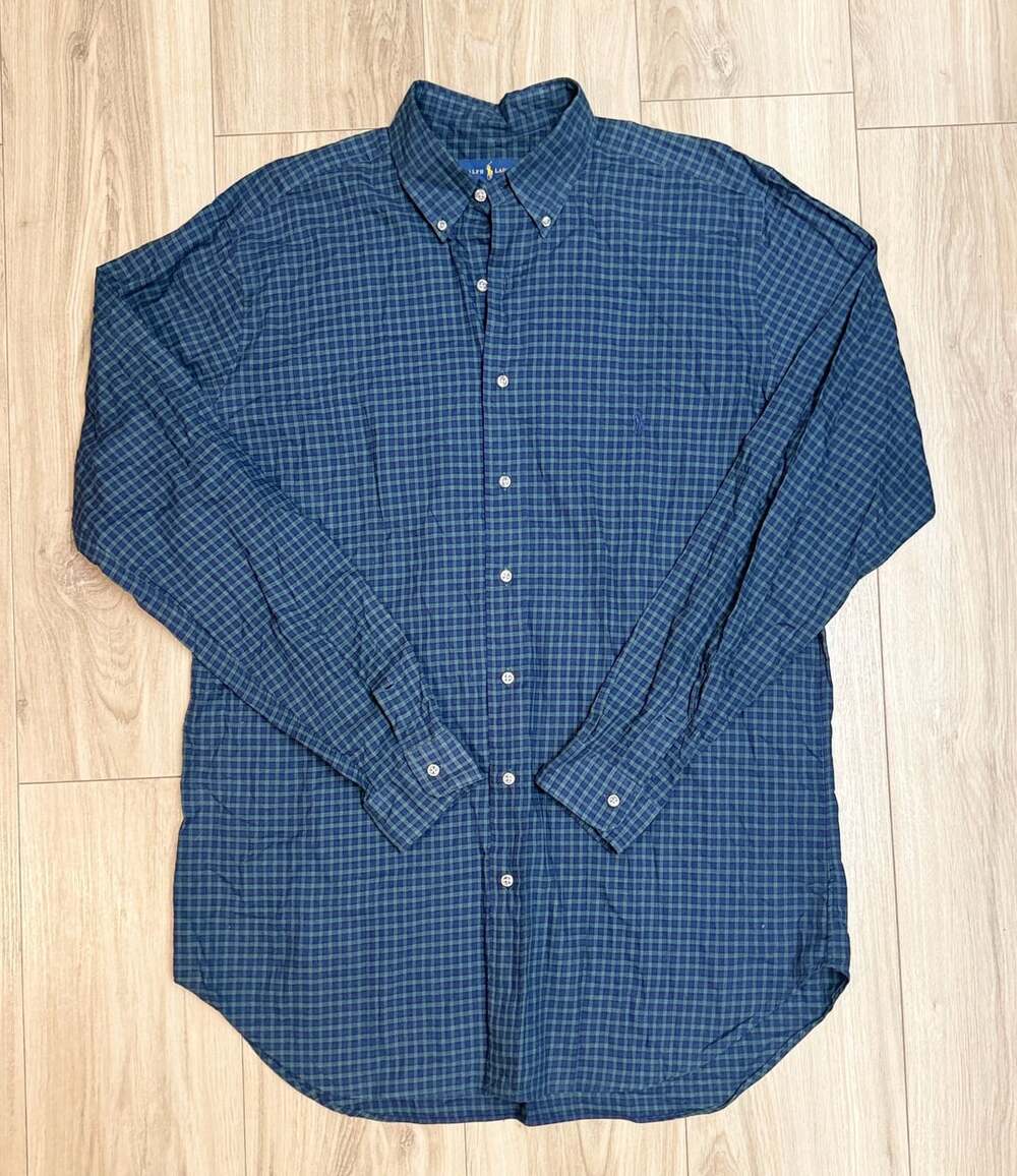 Ralph Lauren Plaid Button Down LT Tall